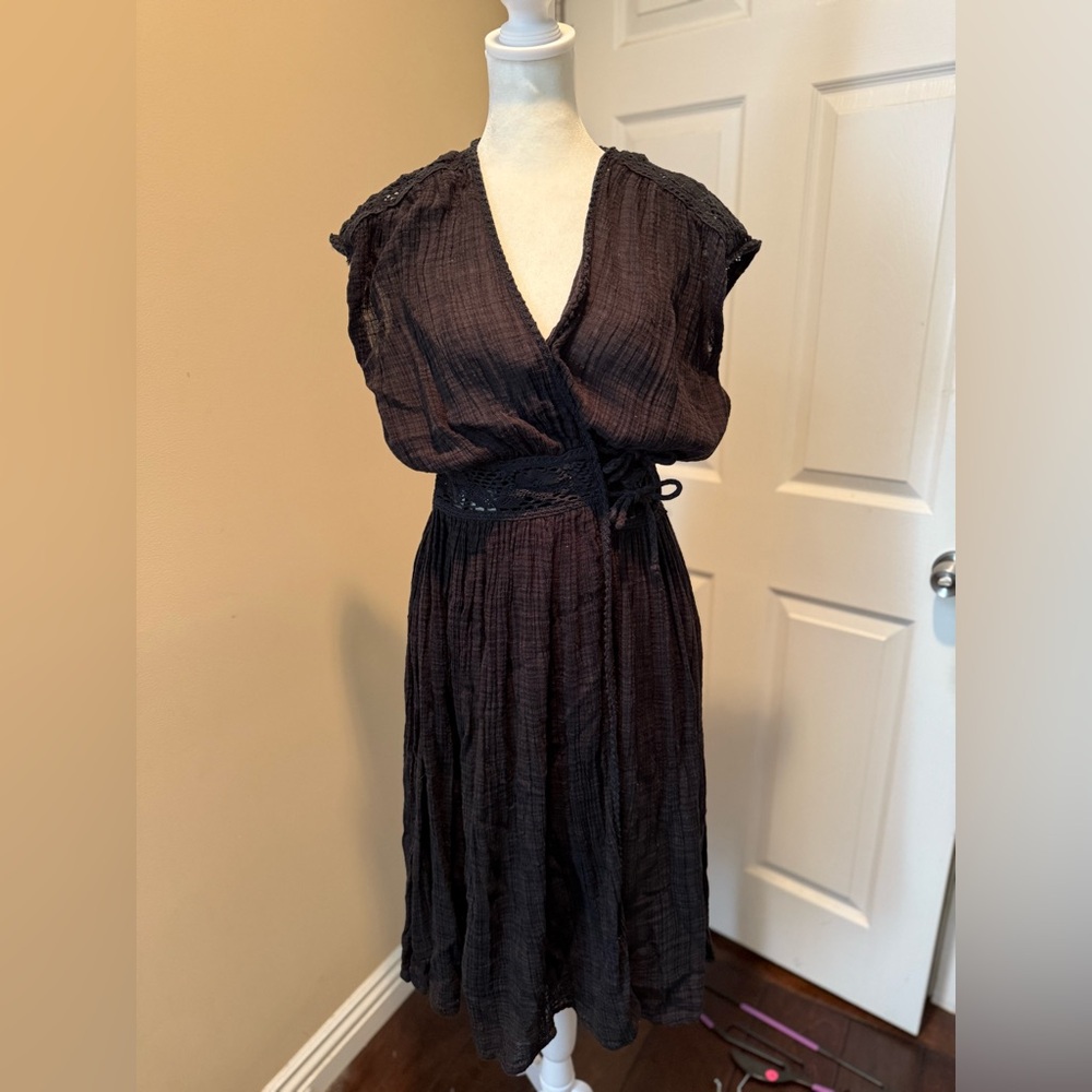 O’Neill Black Lillian’s Wrap Dress/ Coverup